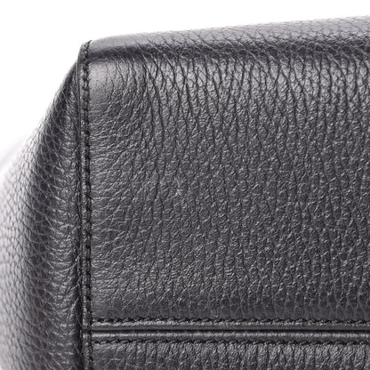 Gucci Pebbled Calfskin Small Swing Tote Black 14 of 15