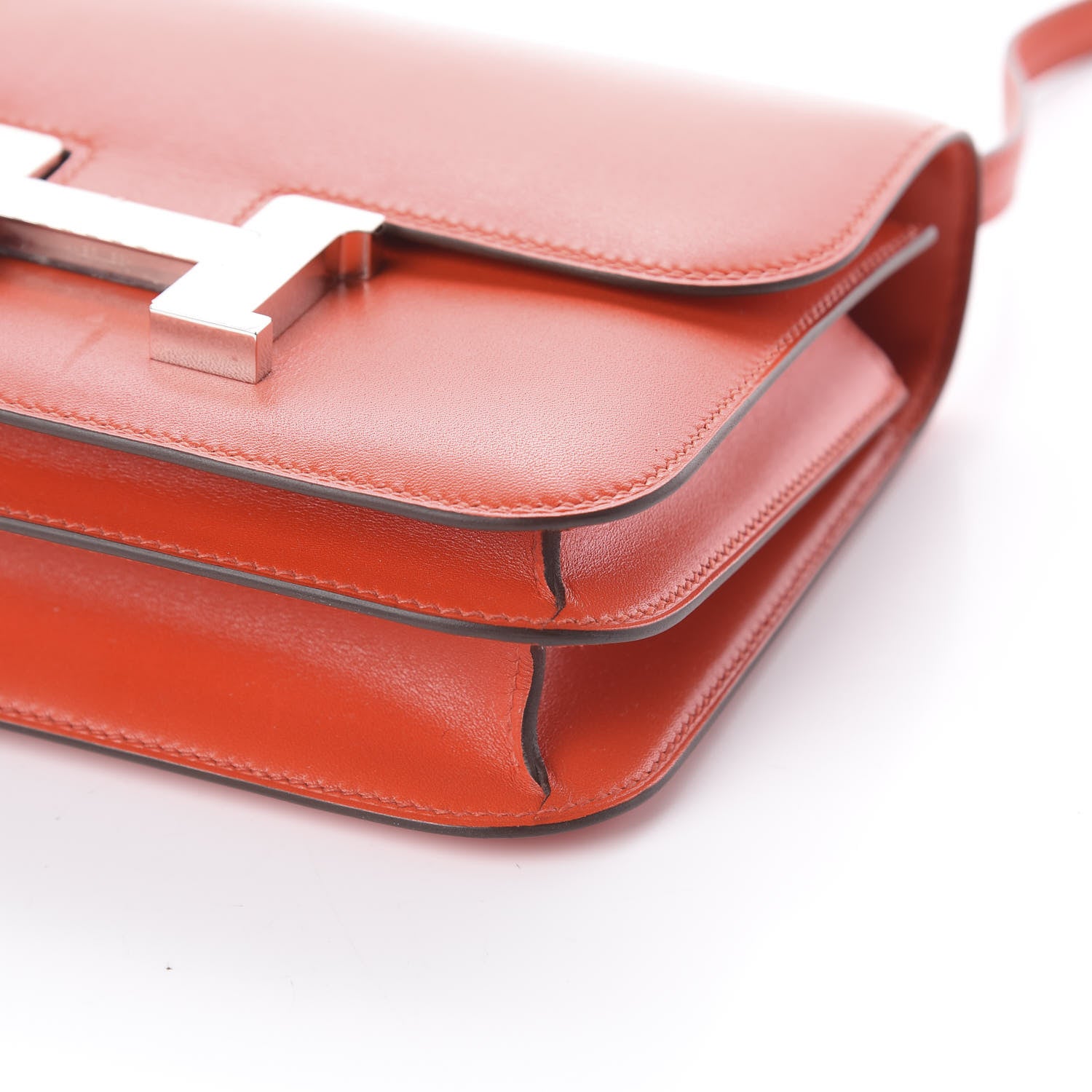 Hermes Tadelakt Constance 18 Capucine 6 of 8
