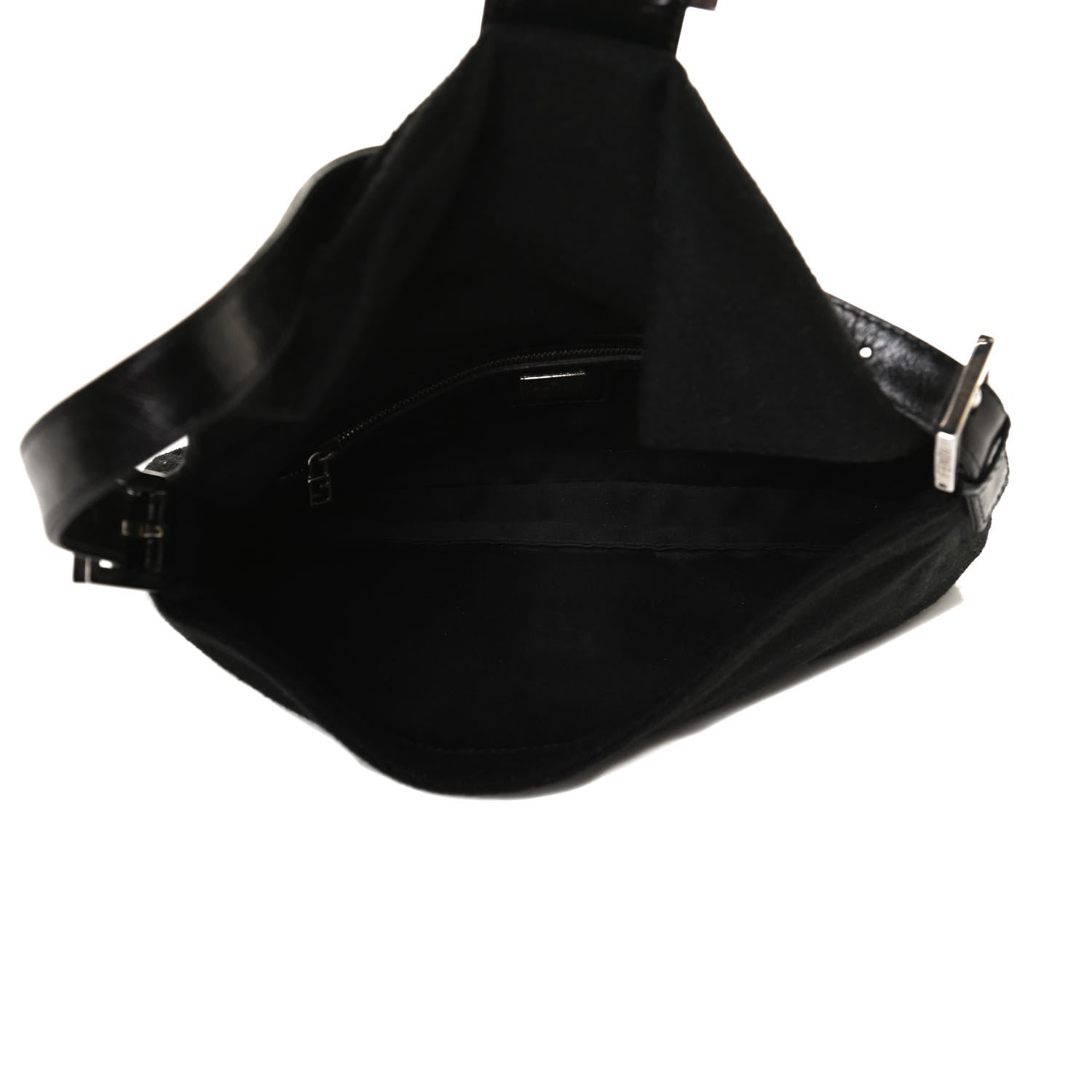 Fendi Wool Baguette Black 5 of 11