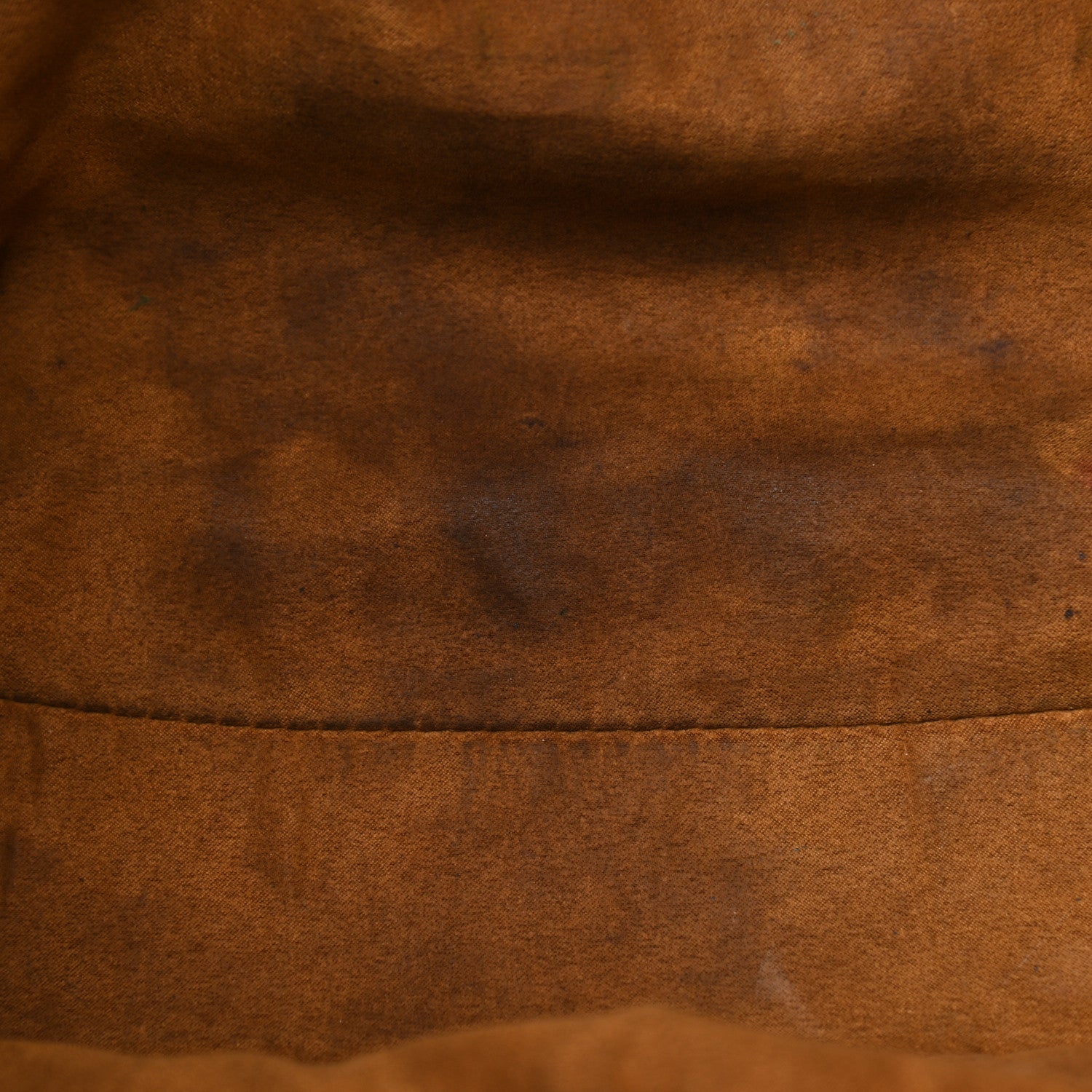 MCM Visetos Studded Medium Drawstring Shopper Cognac 10 of 21