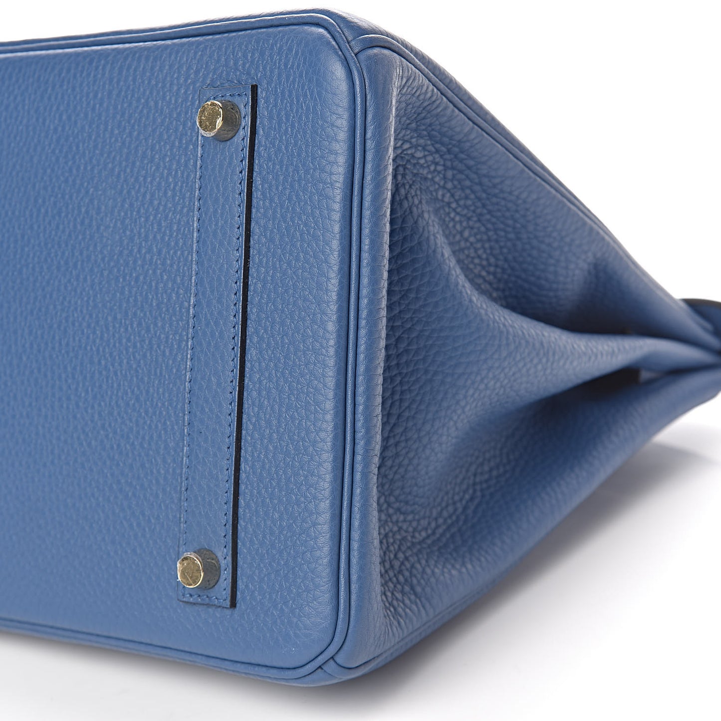 Togo Birkin 35 Bleu Agate