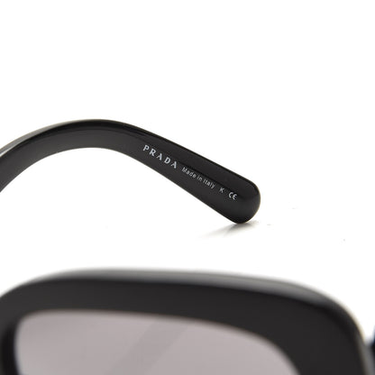 Prada Acetate Baroque Sunglasses SPR 27O Black 5 of 8