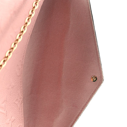 Louis Vuitton Empreinte Pochette Felicie Chain Wallet Rose Poudre 11 of 13