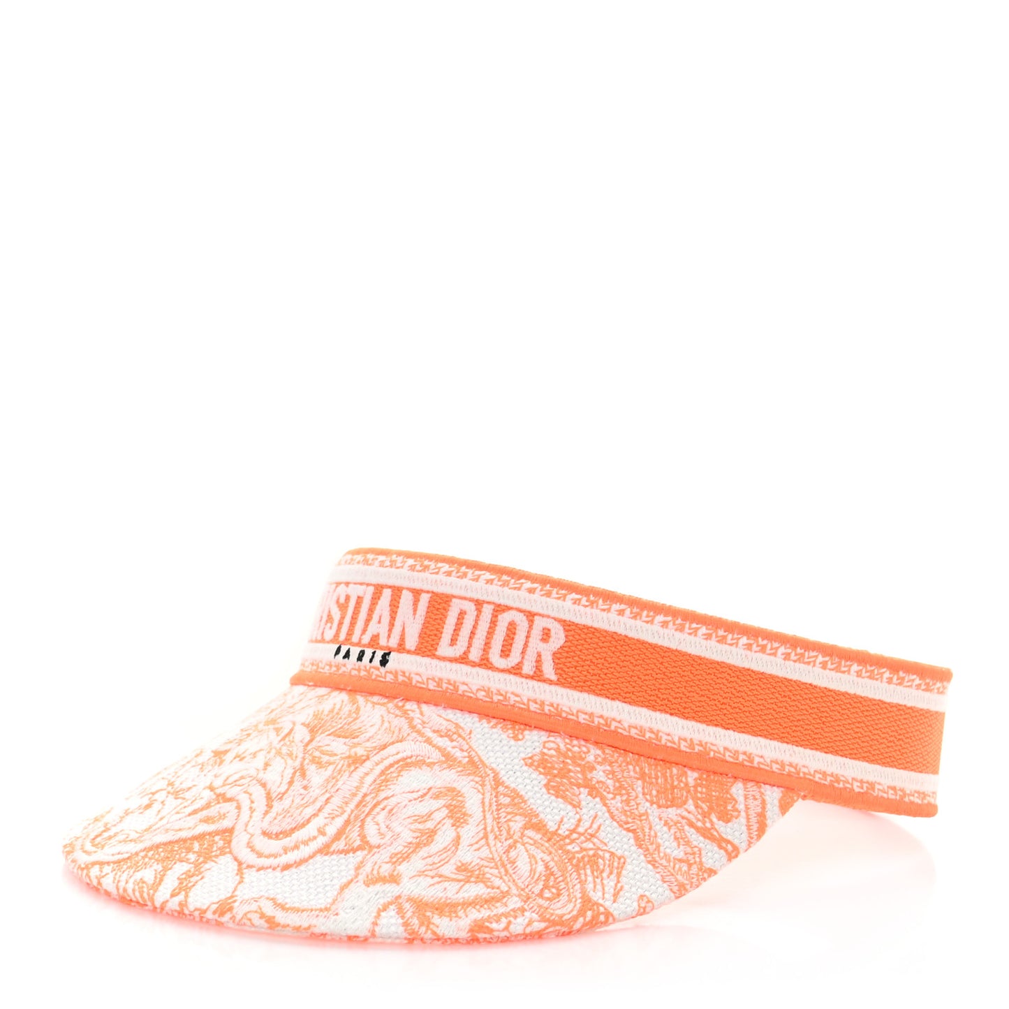 Toile De Jouy Reverse Visor Orange