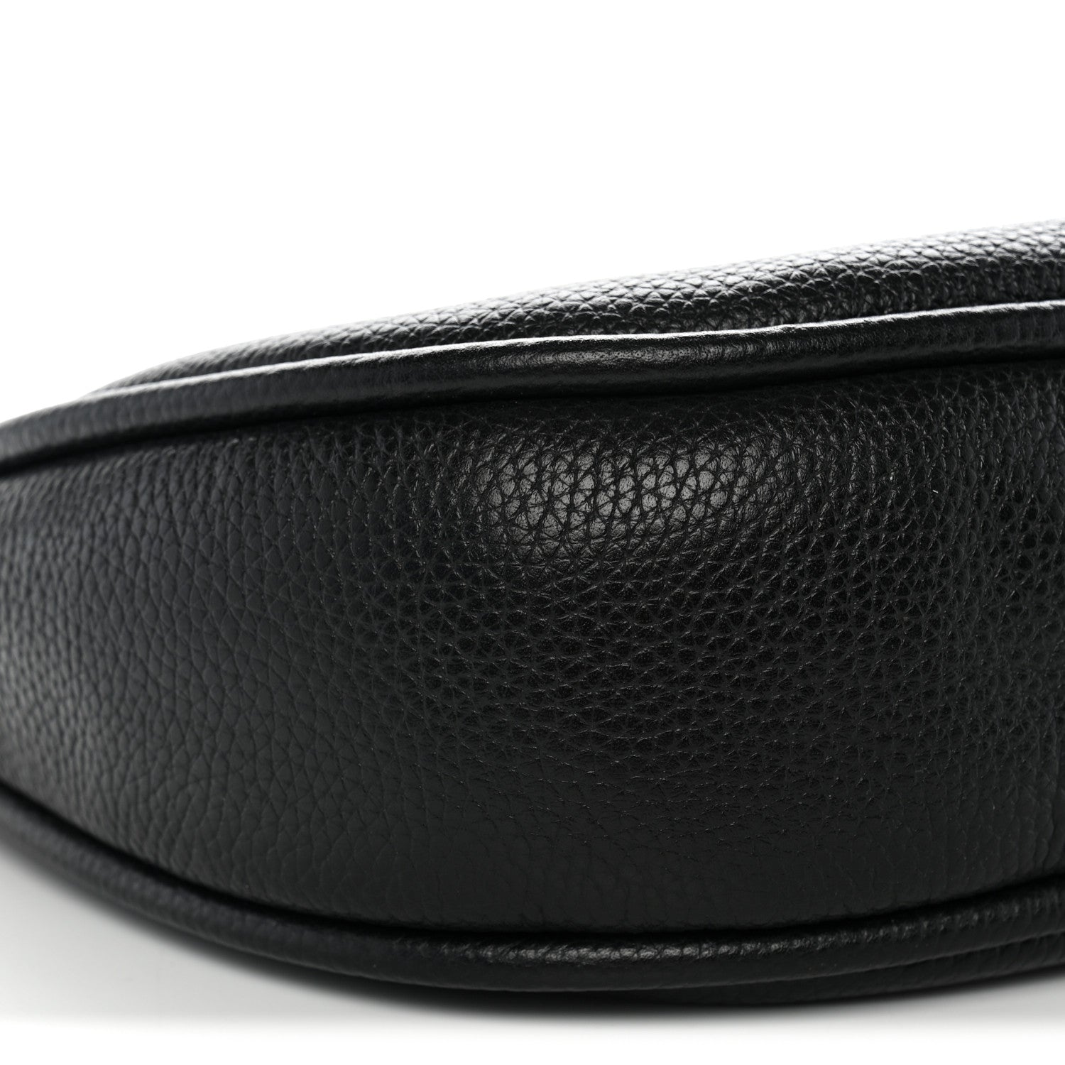 Marc Jacobs Grained Calfskin Dual Crescent Bag Black 9 of 10