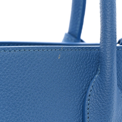 Saint Laurent Grained Calfskin Baby Sac De Jour Blue Clair 14 of 16