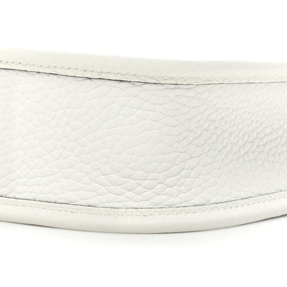 Hermes Taurillon Clemence Amazone Evelyne TPM New White 7 of 9