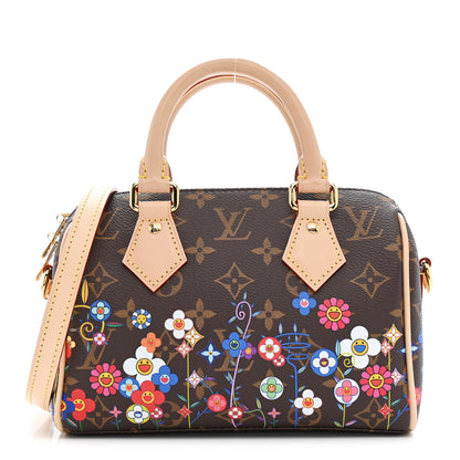 Louis Vuitton LV X TM Monogram Flowers Speedy Bandouliere 20 1 of 9