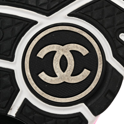 Chanel Tweed CC Sneakers 41 Pink 8 of 8
