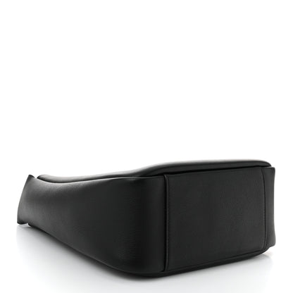 Saint Laurent Smooth Calfskin Small Le 5 A 7 Soft Hobo Black 4 of 9