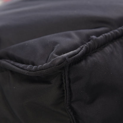 Prada Tessuto Nylon Etiquette Flap Black 15 of 16