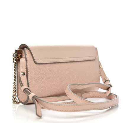 Chloe Calfskin Mini Faye Shoulder Bag Cement Pink 3 of 11