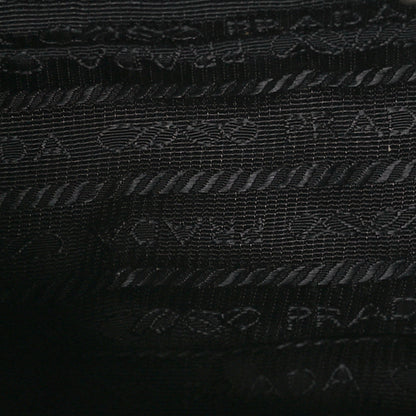 Prada Nylon Sequin Embellished Polka Dot Re-Edition 2005 Shoulder Bag Black 5 of 10
