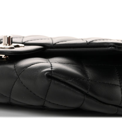 Chanel Calfskin Quilted CC Uniform Flap Belt Bag Black 10 of 10