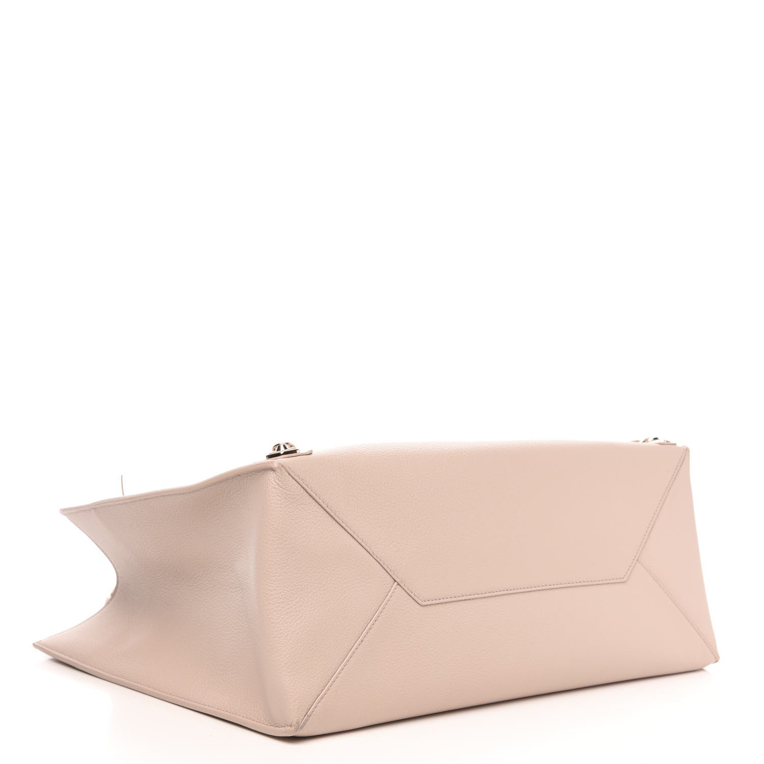 Balenciaga Grained Calfskin Gold Metallic Edge Hardware Papier A4 Tote Rose Poudre 4 of 11
