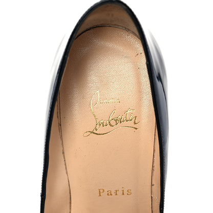 Christian Louboutin Patent Pigalle 120 Pumps 38.5 Black 7 of 8