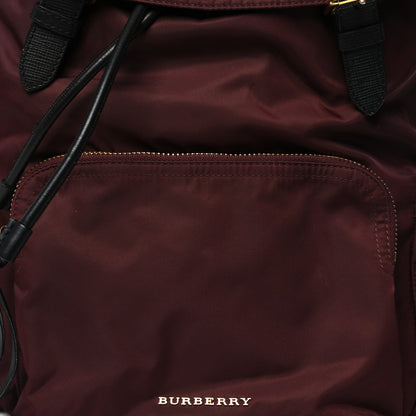 Burberry Nylon Large Rucksack Backpack Burgundy Red 7 of 11
