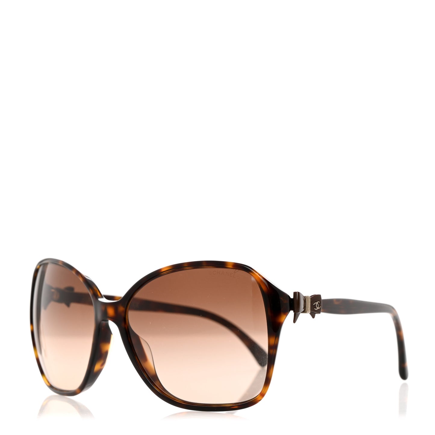 Acetate CC Bow Sunglasses 5205-A Tortoise