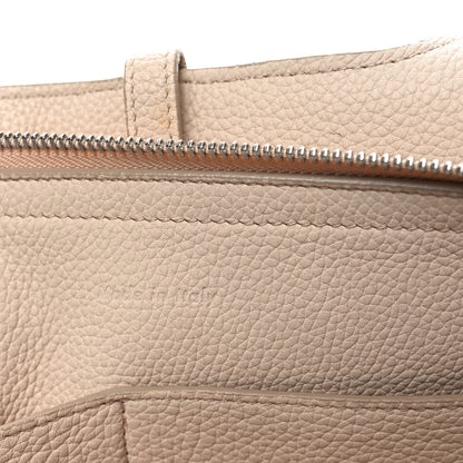 Celine Baby Grained Calfskin Small Tri-Fold Bag Powder 7 of 10