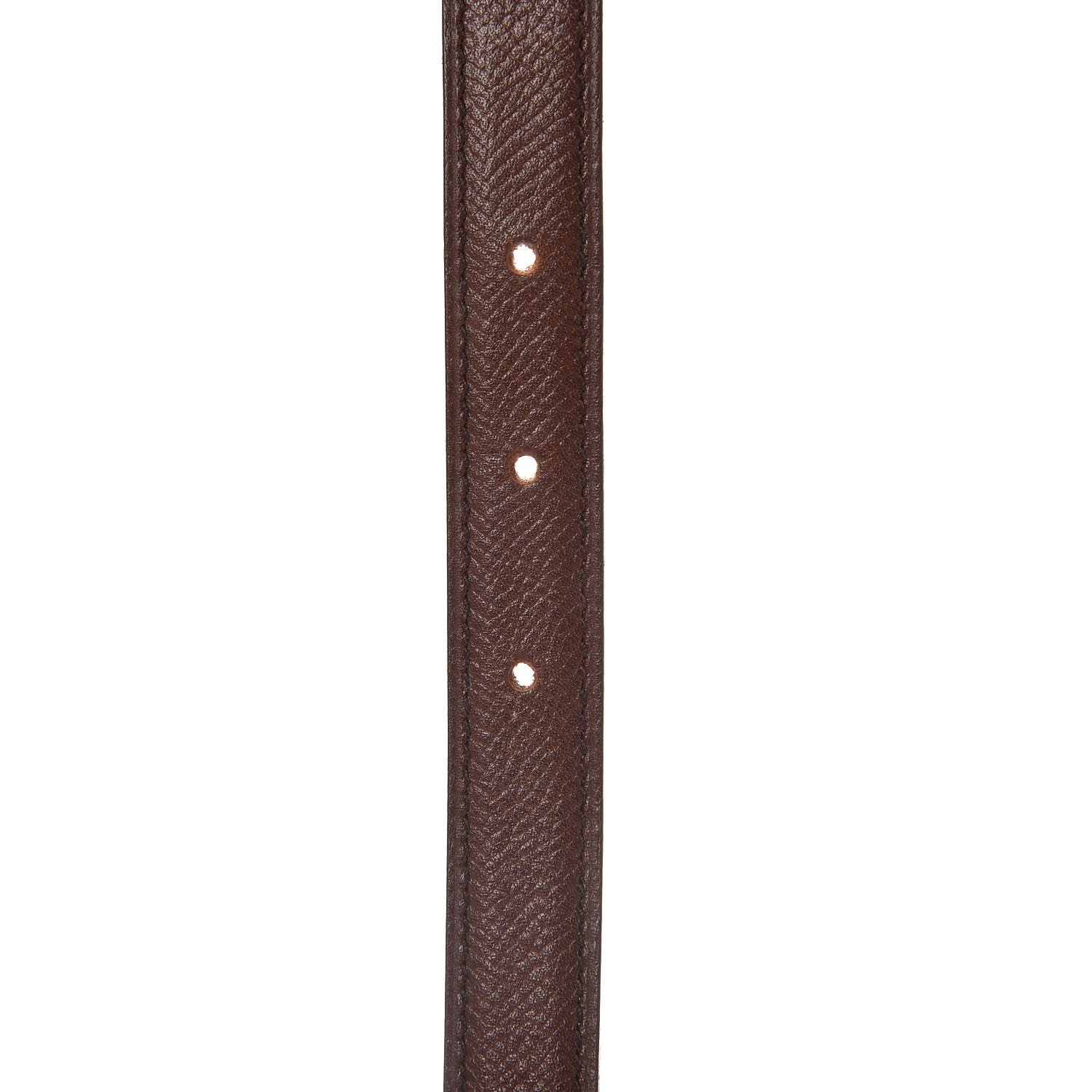 Hermes Courchevel 18mm H Belt 70 Gold Chocolate 7 of 7