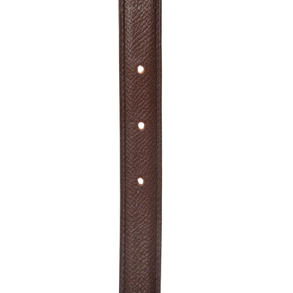 Hermes Courchevel 18mm H Belt 70 Gold Chocolate 7 of 7
