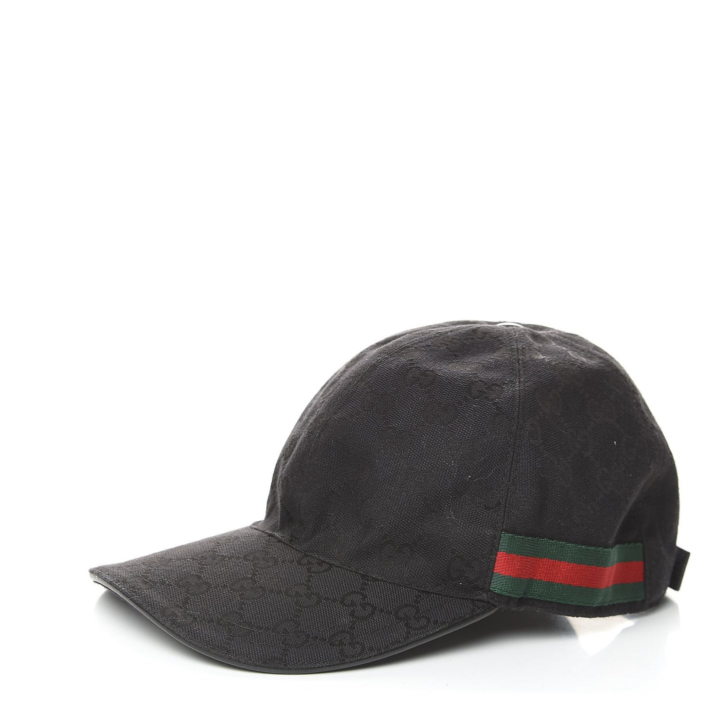 Monogram Web Baseball Hat XL Black
