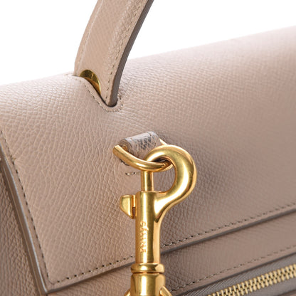 Celine Grained Calfskin Mini Belt Bag Light Taupe 10 of 11