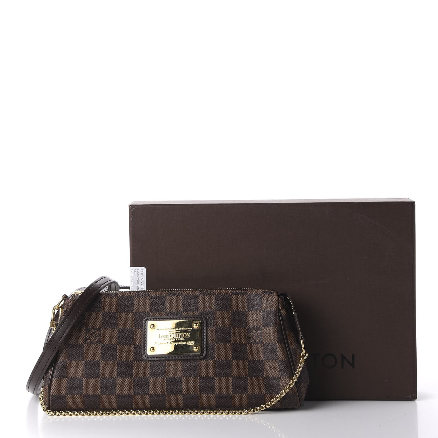 Damier Ebene Eva Clutch