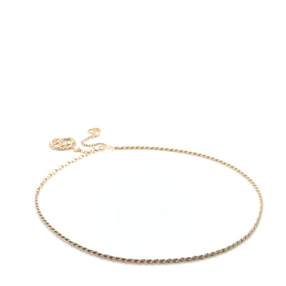 Chanel Metal Crystal CC Chain Belt Gold 2 of 3