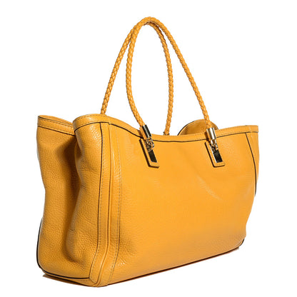 Gucci Pebbled Calfskin Medium Bella Tote Bumblebee 3 of 7