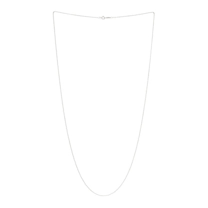 Tiffany Sterling Silver 1.2mm Bead Chain Necklace 30" 2 of 3