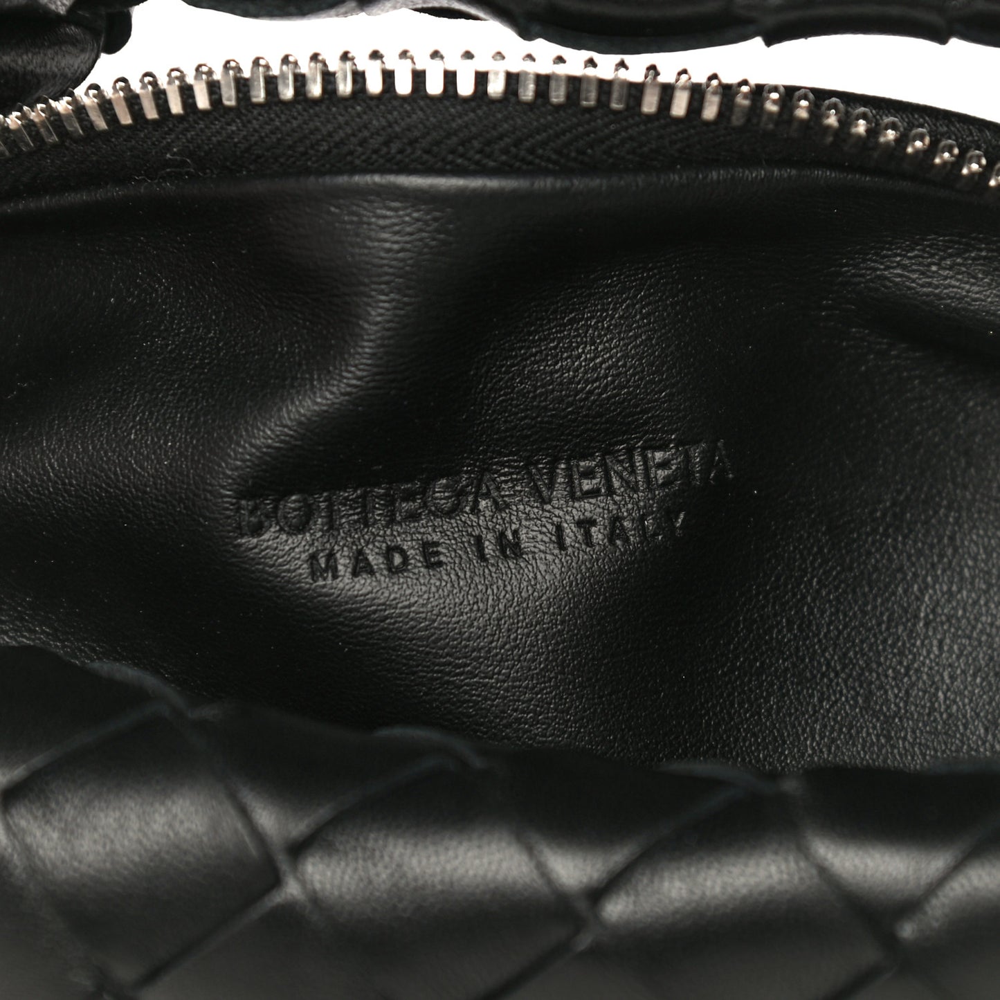 Nappa Intrecciato Mini Jodie Black
