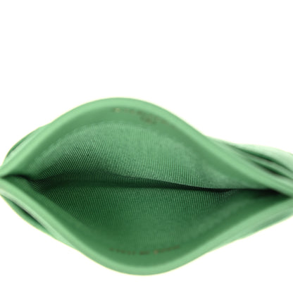 Chanel Caviar Quilted Card Holder Green 5 of 8