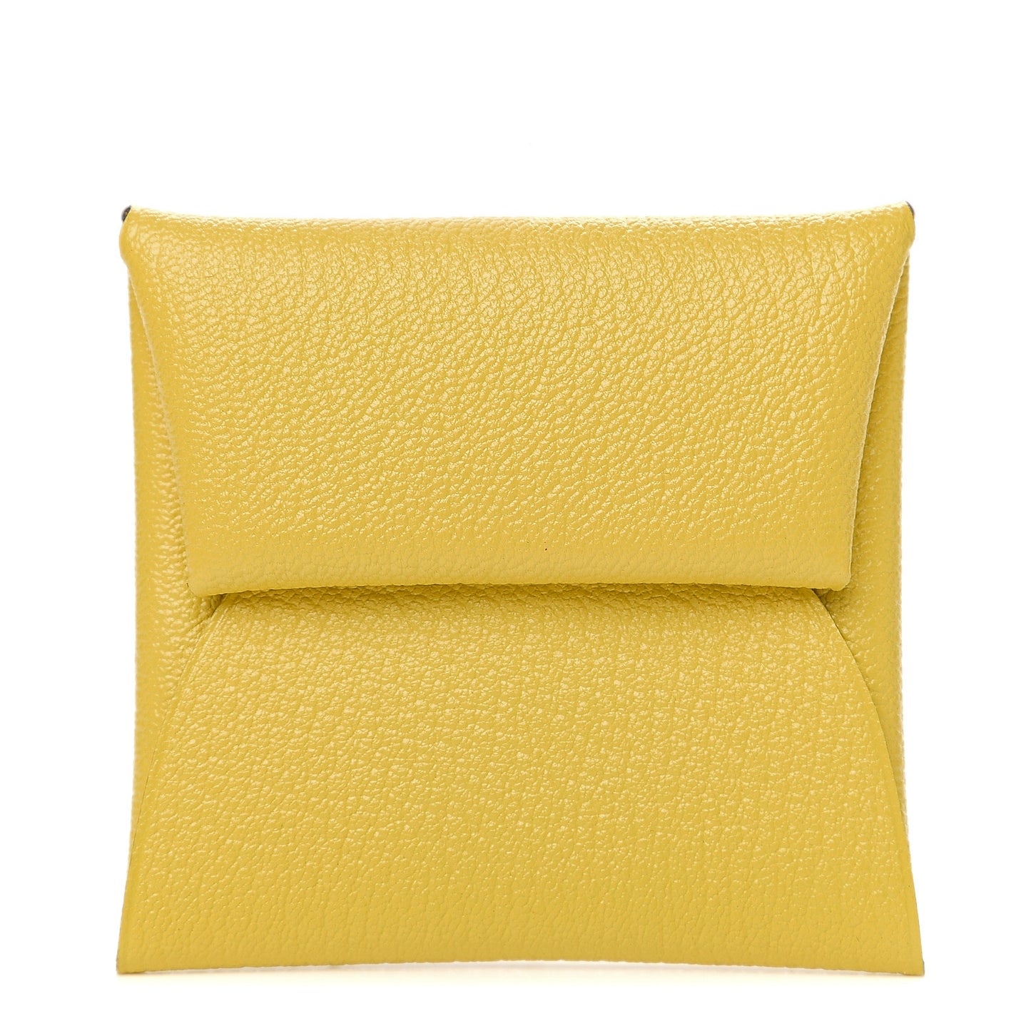 Chevre Mysore Bastia Coin Purse Jaune de Naples