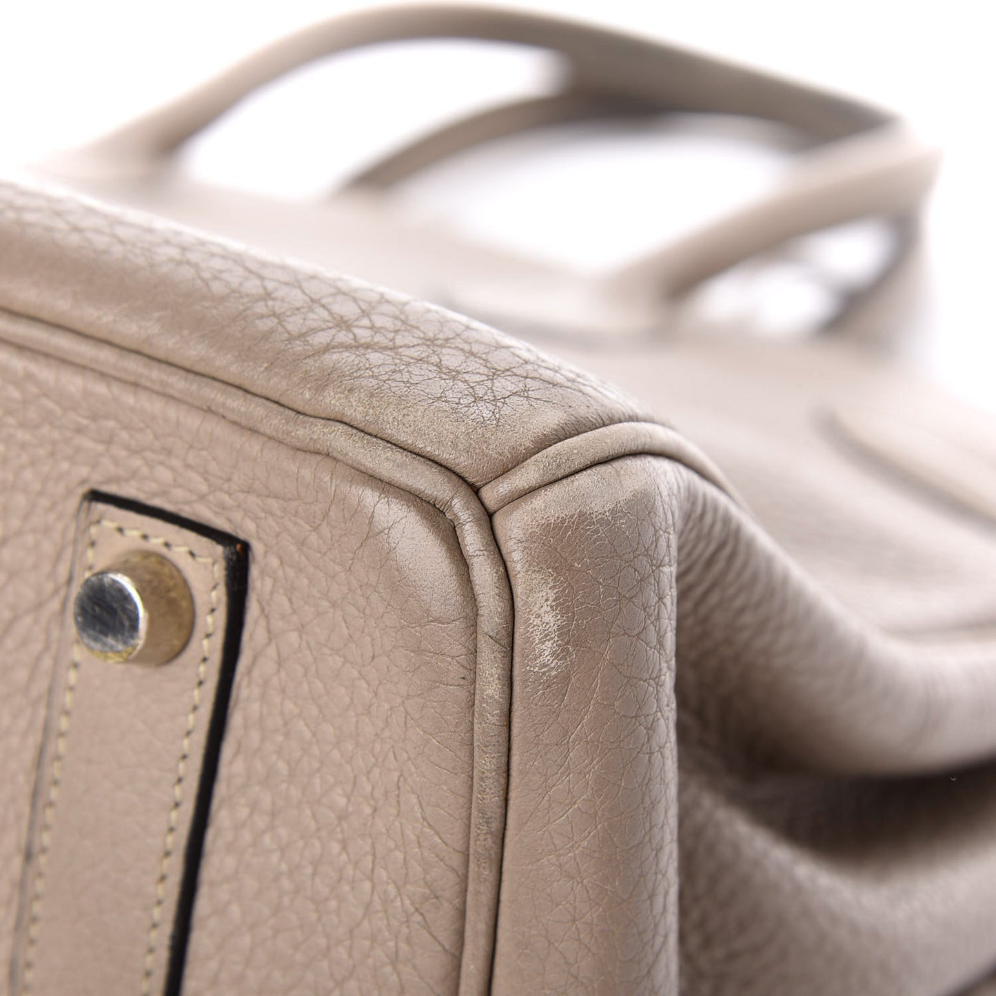 Togo Birkin 35 Gris Tourterelle