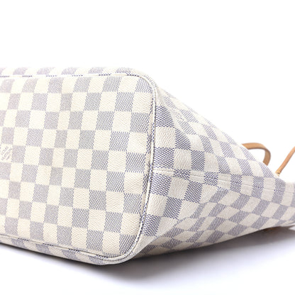 Louis Vuitton Damier Azur Neverfull MM 7 of 14