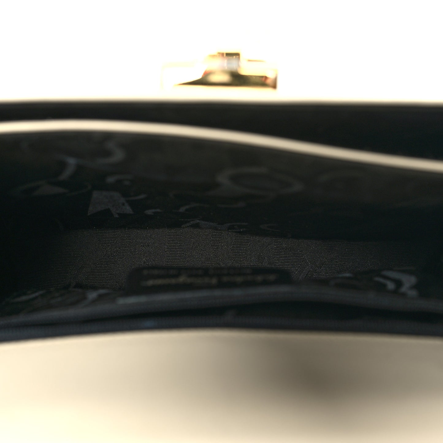 Brushed Off Calfskin Iconic Large Top Handle Bag Magnolia