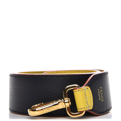 Fendi Vitello Dolce Bi-Color Strap You Cedro Blue Notte 1 of 4