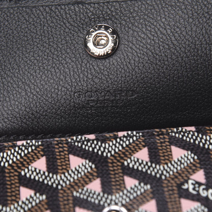 Goyard Goyardine Saint Louis Claire Voie PM Black Rose Pink 8 of 11