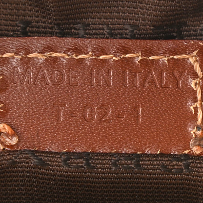 Burberry Haymarket Check Satchel Brown 7 of 12