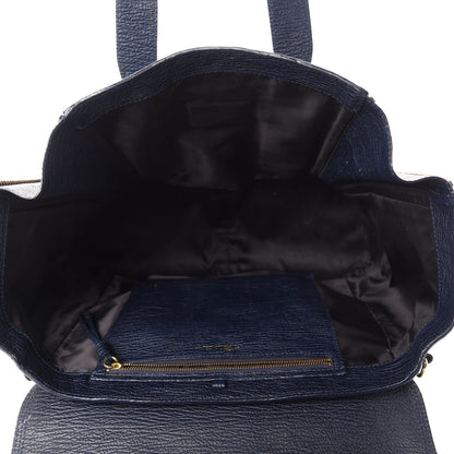 3.1 Phillip Lim Textured Calfskin Large Pashli Satchel Ink 5 of 18