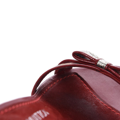 Louis Vuitton Satin Monogram Bow Mules 37 Marron 16 of 16