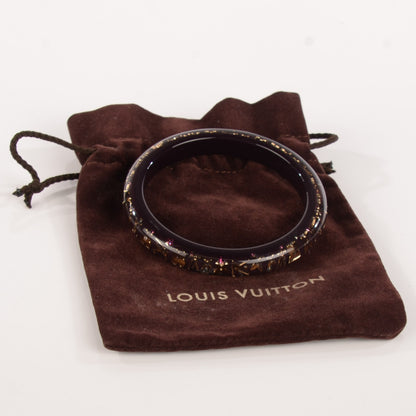 Louis Vuitton Resin Swarovski PM Inclusion Bracelet M Amarante 3 of 3