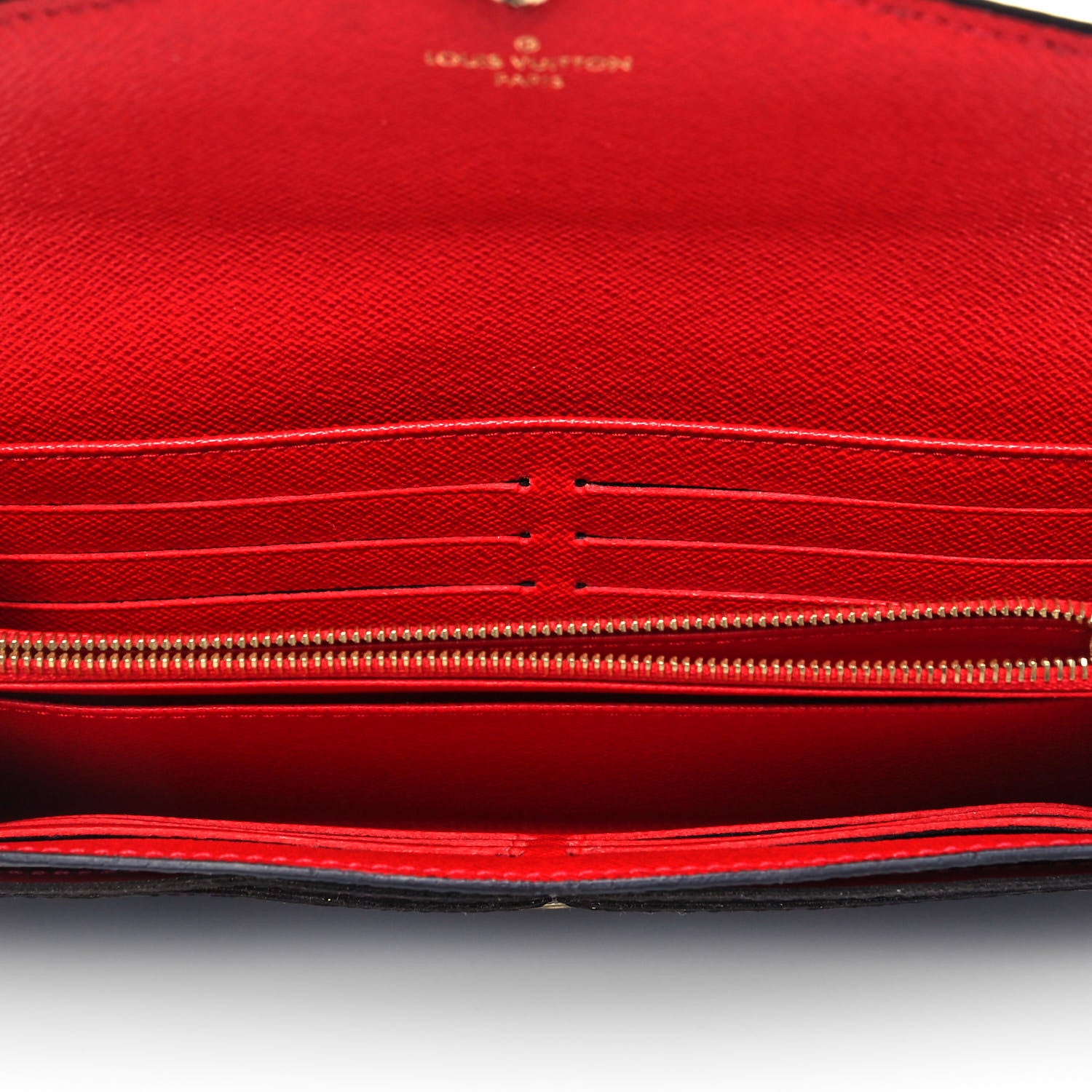 Louis Vuitton Monogram Sarah Wallet NM Coquelicot 5 of 6