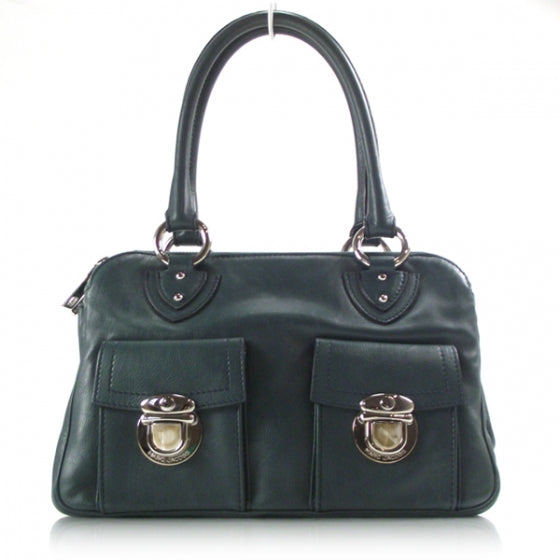 Marc Jacobs Leather Blake Tote Peacock Blue 1 of 10