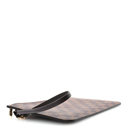 Louis Vuitton Damier Ebene Neverfull MM GM Pochette Rose Ballerine 4 of 9