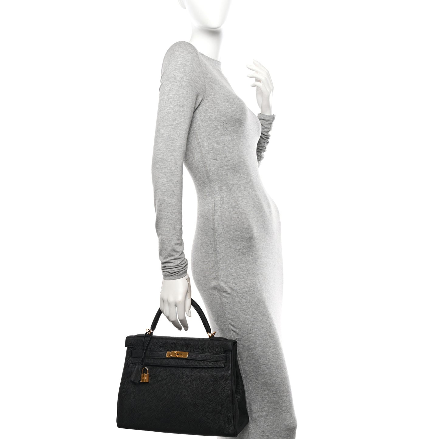Togo Kelly Retourne 32 Black