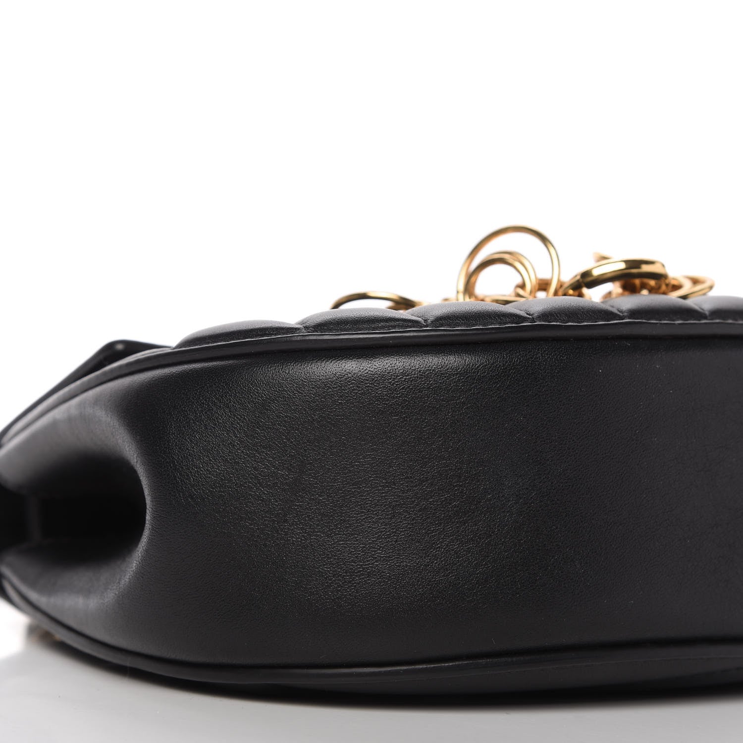 Chloe Calfskin Quilted Mini Drew Bijou Shoulder Bag Black 6 of 10