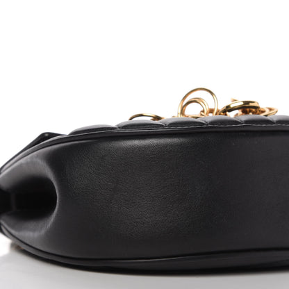 Chloe Calfskin Quilted Mini Drew Bijou Shoulder Bag Black 6 of 10
