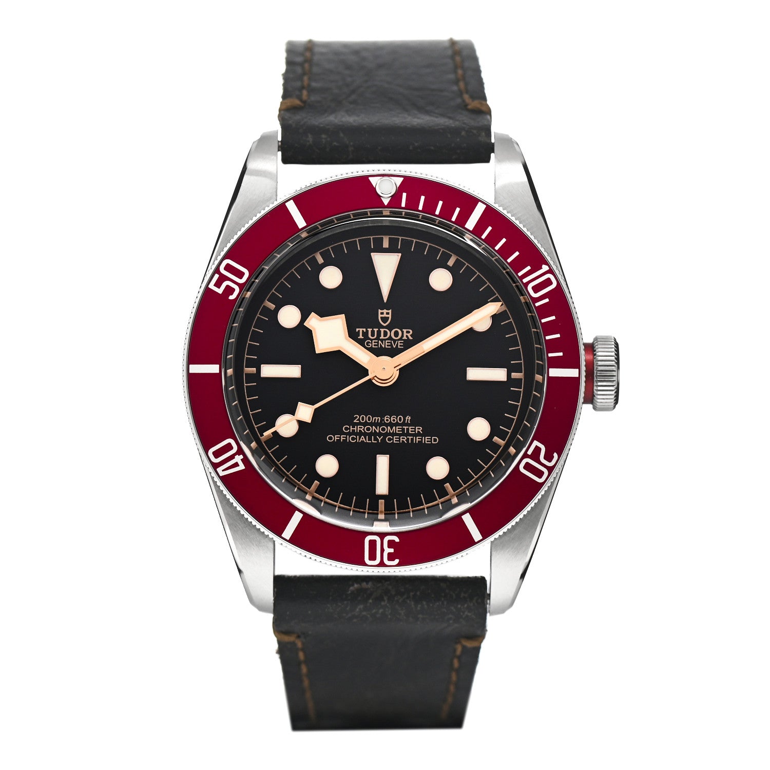 TUDOR Stainless Steel Calfskin 41mm Black Bay Automatic Watch Black 79230R 1 of 5